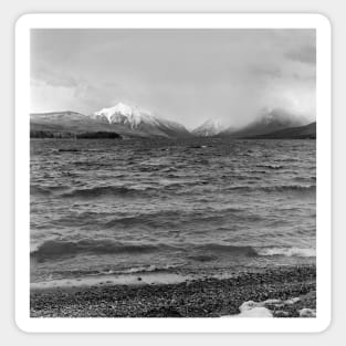 Lake McDonald in Spring Sticker